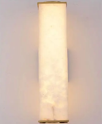 SteinSchimmer – Sophisticated Wall Lamp made of Natural Stone