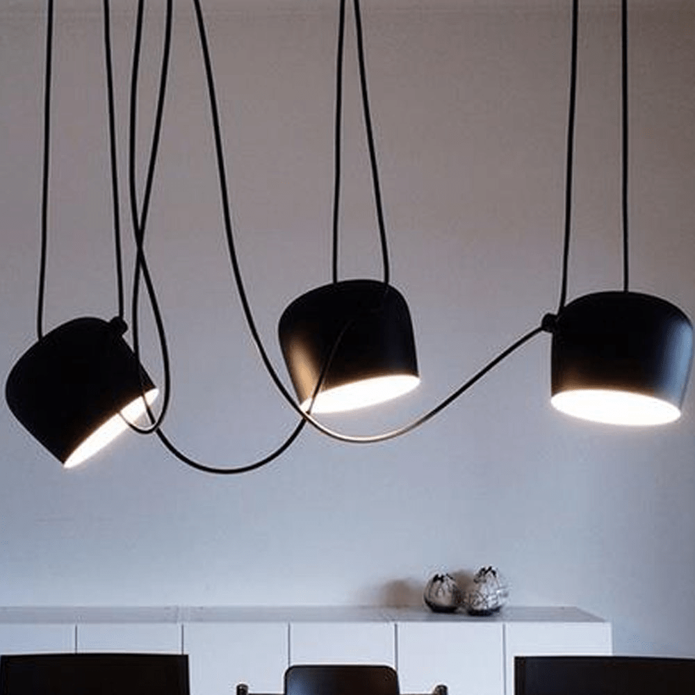 LichtWerk | Lámpara colgante multifuncional de diseño industrial