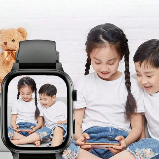 Intelligente GPS-Uhr für Kinder mit Videotelefonie, Kamera und Wasserdichtigkeit – 1,4 Zoll Touchscreen, SOS-Notruf, IP67 Schutz 3