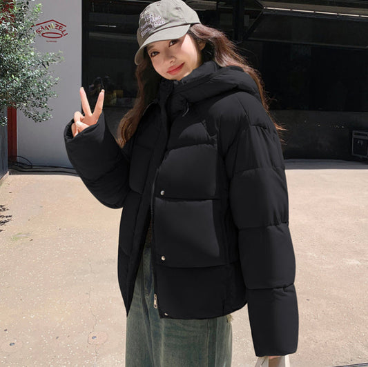 Jaira | Daunen-Winterpufferjacke mit Kapuze für Damen 0