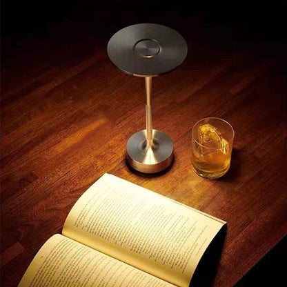 Kabellose Retro Tischleuchte mit Dimmer – Akku LED Tischlampe, Wasserdicht für Innen und Außen 8