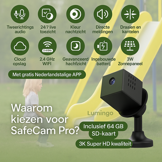 Kabellose Sicherheitskamera Außen 4K Nachtsicht Magnetisch Für Garten und Haus 0