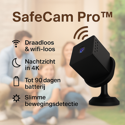 Kabellose Sicherheitskamera Außen 4K Nachtsicht Magnetisch Für Garten und Haus 6