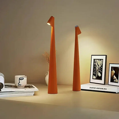 Kabellose Tischlampe SYDNEY Modernes Design Wiederaufladbar Metall und Glas LED 11
