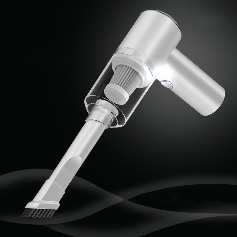 Kabelloser Handstaubsauger 6000 Pa Saugkraft Akku Staubsauger mit LED-Licht kompakt und leicht 9