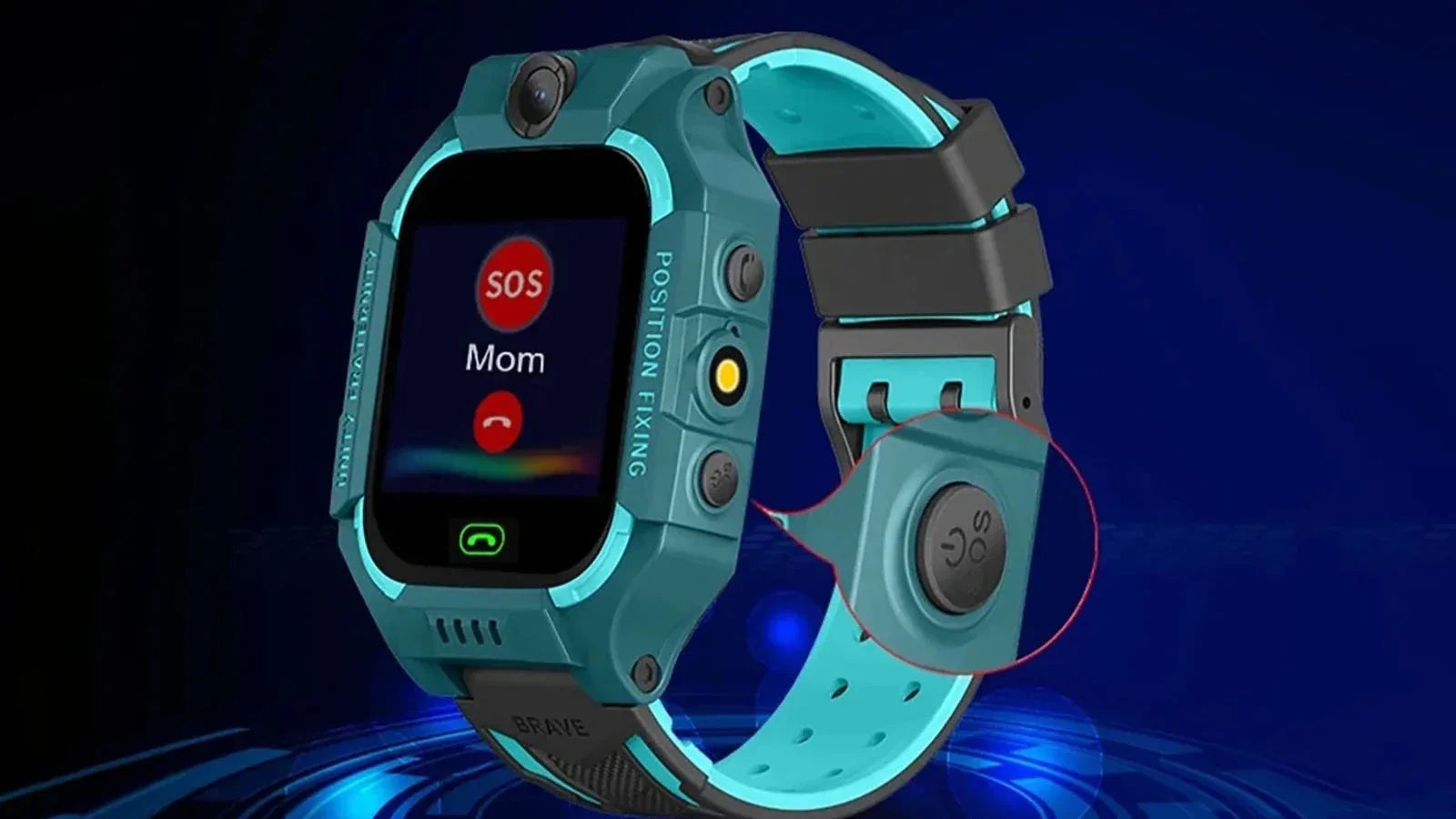 Kidguard GPS-Smartwatch für Kinder mit Echtzeit-Standortverfolgung, SOS-Taste und Zwei-Wege-Kommunikation 2
