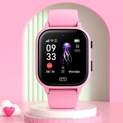 Kinder Smartwatch mit GPS, Kamera, wasserdicht, für telefonieren, leicht und bequem 5