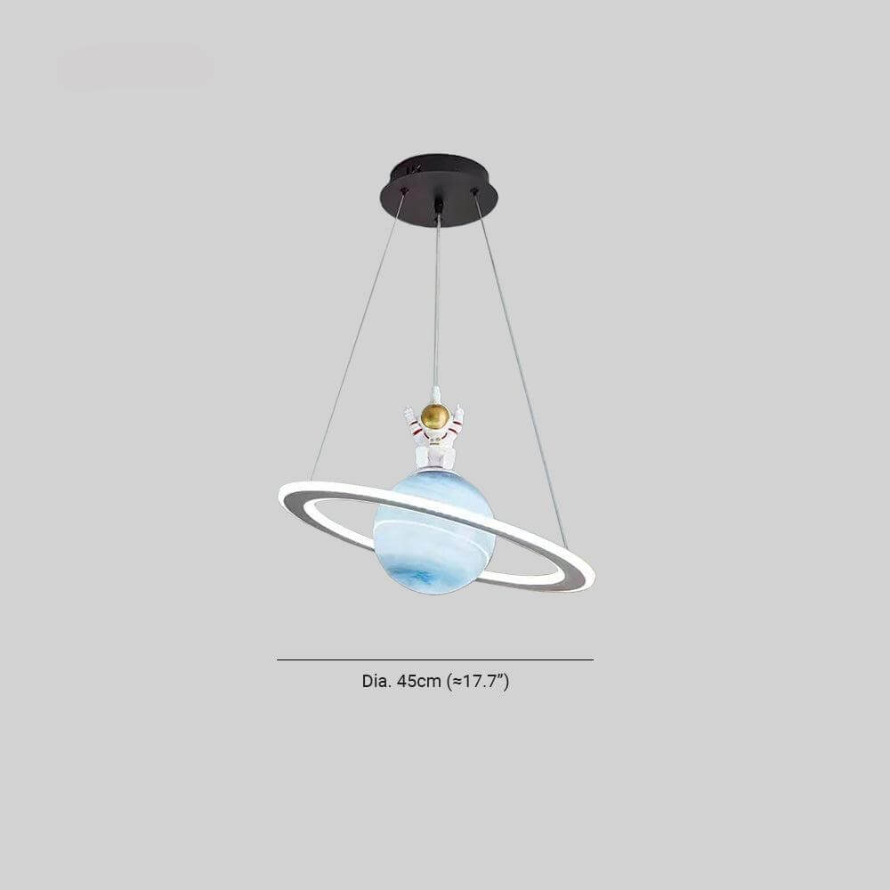 Kinderlampe LED Hängeleuchte Planeten Design Metall Acryl für Kinderzimmer 4