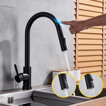 Kitchen Tap with Touch Sensor and Pull Out 3