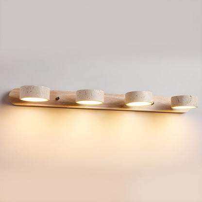 Klaro | Elegante, von Travertin inspirierte Wandleuchte für modernes Wohnen 13