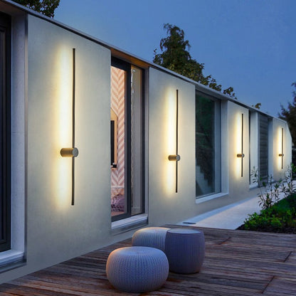 Klarvia | Luminous Line Außenleuchte für moderne Eleganz 0
