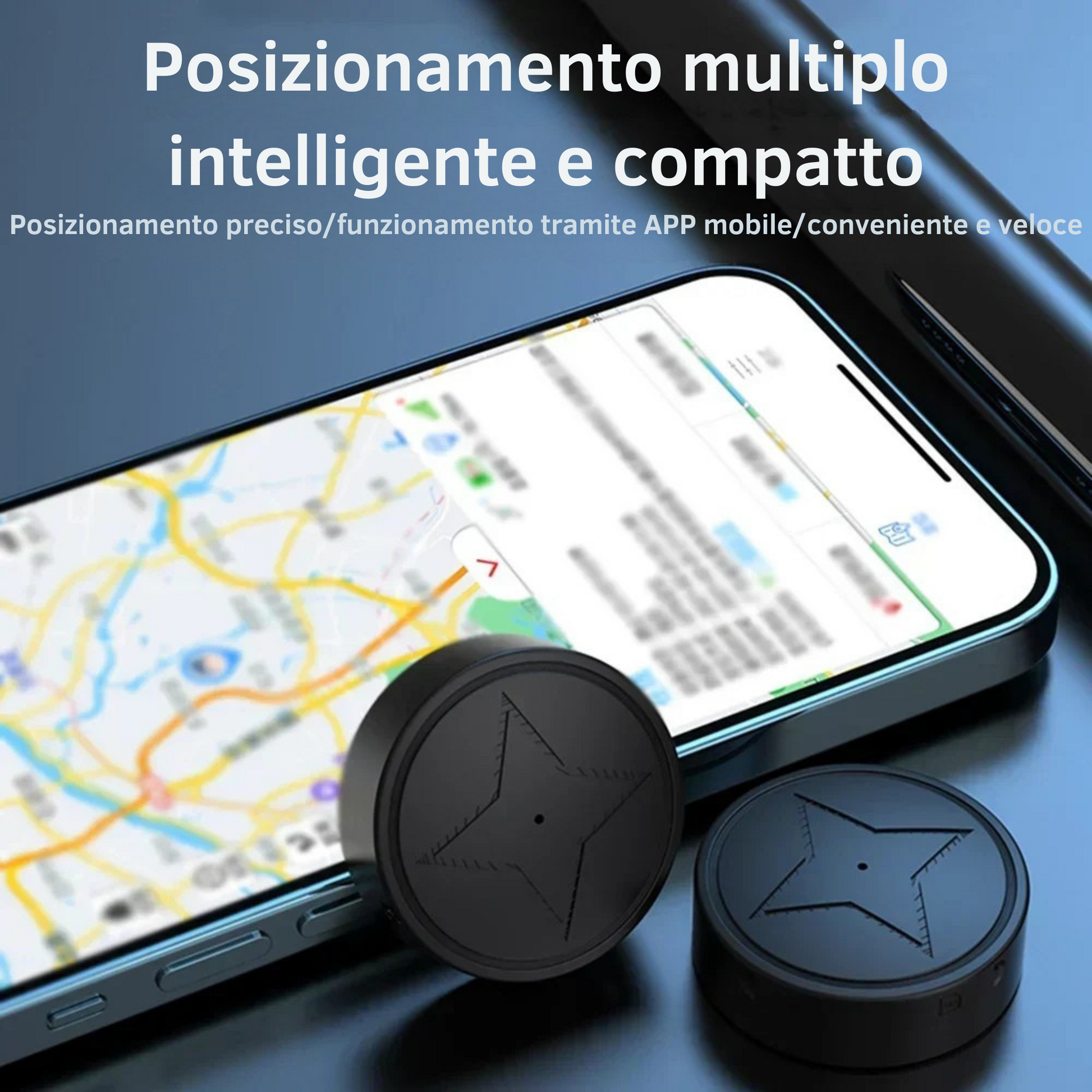 Kleiner GPS Tracker Magnetisch Für Auto Echtzeit-Tracking Kompakt 1