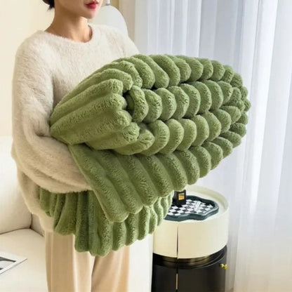 Kuscheldecke für Erwachsene Plüsch Weich 150x200 cm Ganzjährig 6