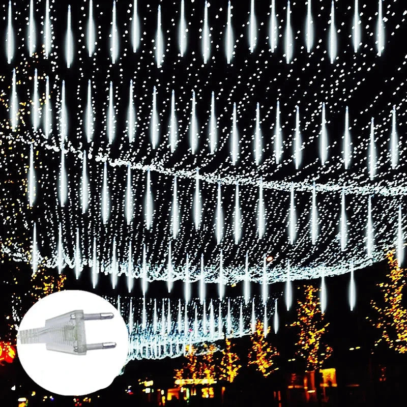 LED Außenbeleuchtung Duschbeleuchtung 30 cm & 50 cm PVC Wetterfest für Garten 8