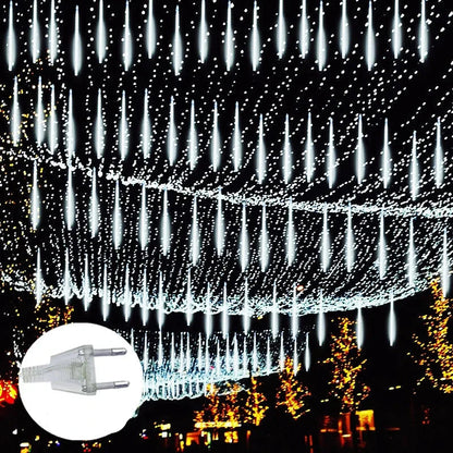 LED Außenbeleuchtung Duschbeleuchtung 30 cm & 50 cm PVC Wetterfest für Garten 8