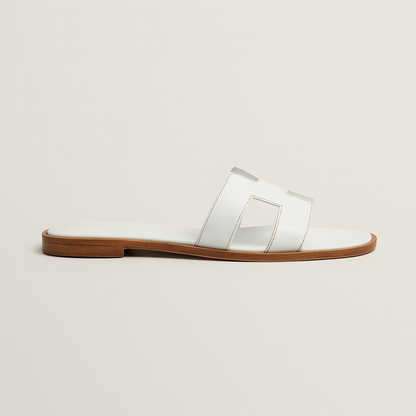 Leder Flache Sandalen Damen mit Verstellbarem Riemen und Ergonomischer Sohle – Atmungsaktives Design für Komfort und Stil 5