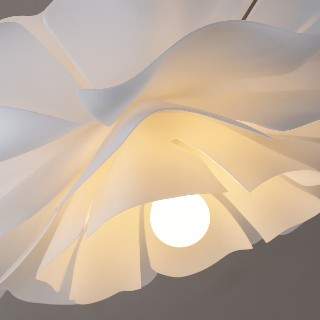 Leofora | Elegante Hängende Deckenlampe mit Blumenblättern 5