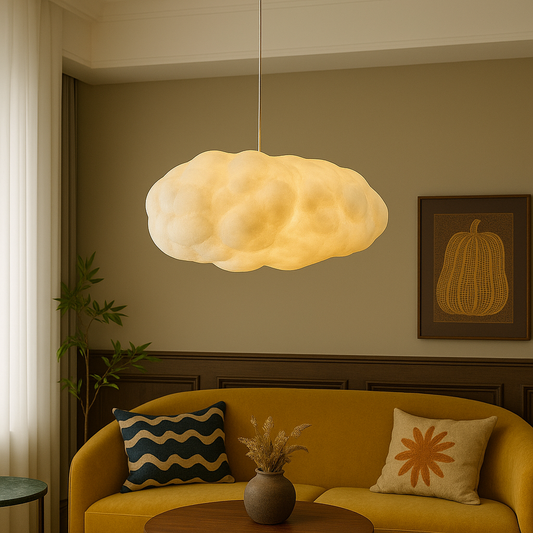 Leuchtende Wolken-Pendelleuchte 0