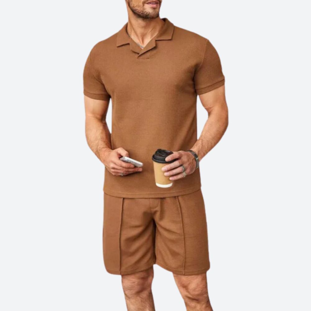 Variant image for Herren Set Schwarz Größe M Baumwolle Casual Mode für Männer-25