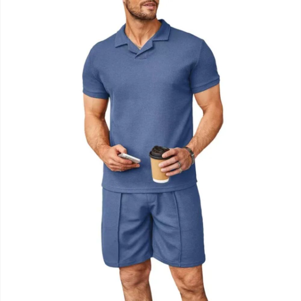 Variant image for Herren Set Schwarz Größe M Baumwolle Casual Mode für Männer-13