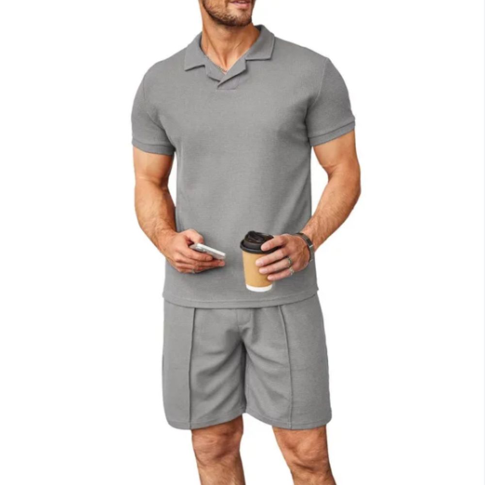 Variant image for Herren Set Schwarz Größe M Baumwolle Casual Mode für Männer-7