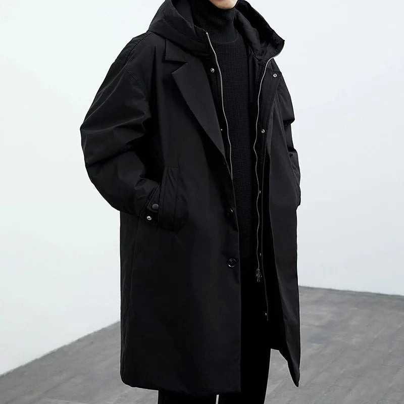 Lionel | Wasserdichter Trenchcoat für Herren – Stilvolles und warmes Puffer-Design 3