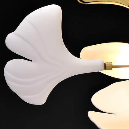 Lixora | Zeitgenössischer Kronleuchter im Gingko-Stil 6