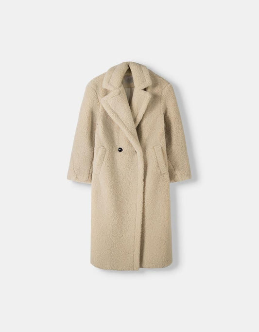 Lorena | Eleganter Oversize-Faux-Fur-Mantel für Damen – Stilvoll und warm 0