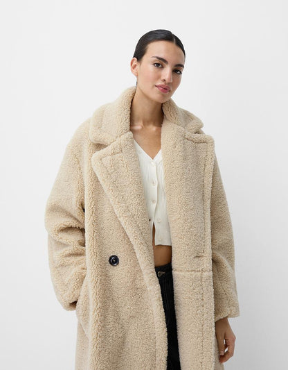 Lorena | Eleganter Oversize-Faux-Fur-Mantel für Damen – Stilvoll und warm 1