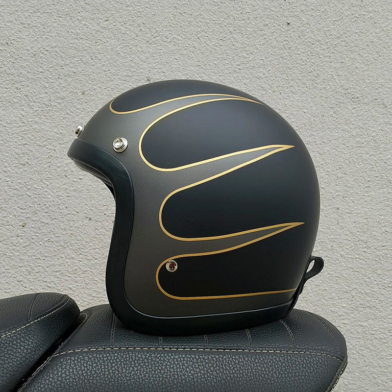 ClassicCruise | Low-profile motorcycle helmet in retro style – ECE & DOT compliant