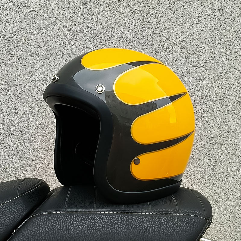 ClassicCruise | Low-profile motorcycle helmet in retro style – ECE & DOT compliant