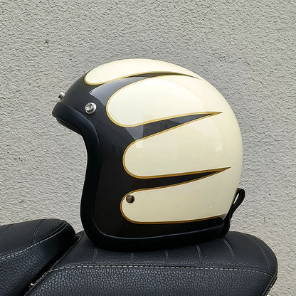 ClassicCruise | Low-profile motorcycle helmet in retro style – ECE & DOT compliant