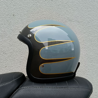 ClassicCruise | Low-profile motorcycle helmet in retro style – ECE & DOT compliant