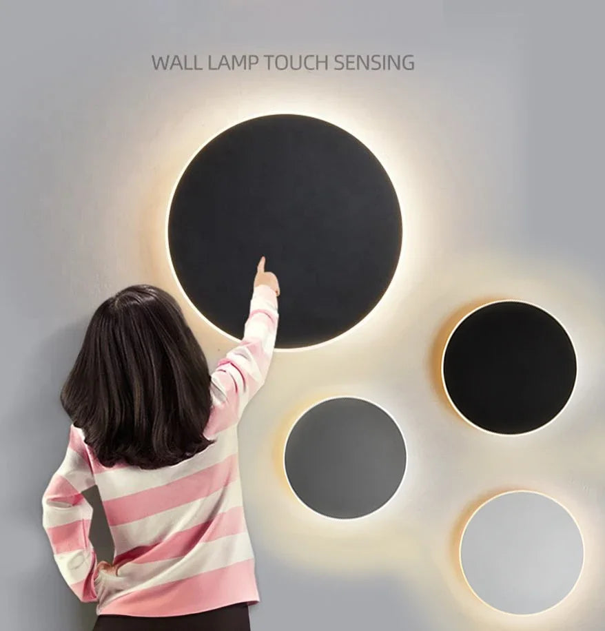 LumaSphere – Runde LED-Wandleuchte 8