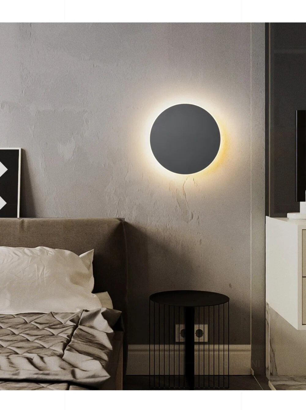 LumaSphere – Runde LED-Wandleuchte 9