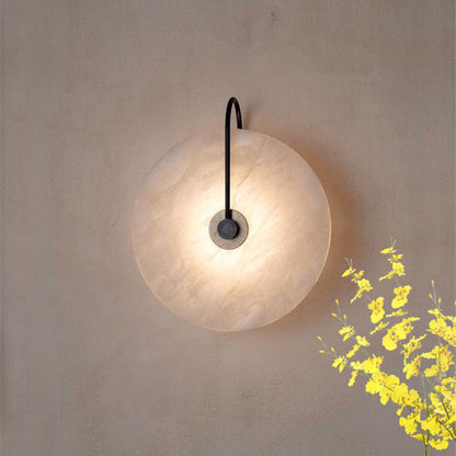 Lumenda | Moderne Alab-Marmor-LED-Wandleuchte für minimalistische Eleganz 4
