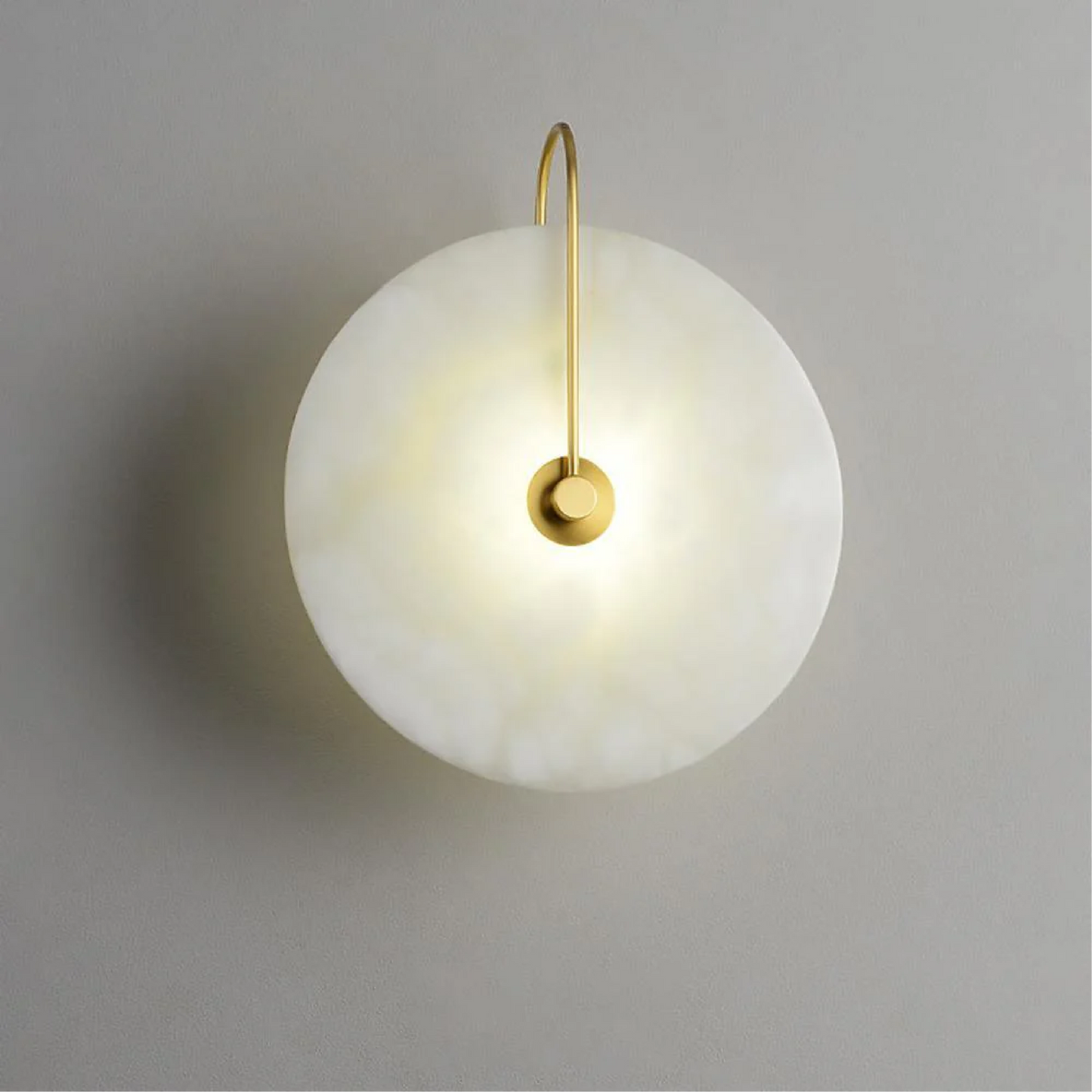 Lumenda | Moderne Alab-Marmor-LED-Wandleuchte für minimalistische Eleganz 6