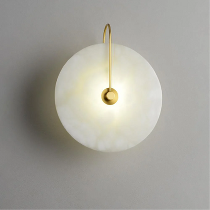 Lumenda | Moderne Alab-Marmor-LED-Wandleuchte für minimalistische Eleganz 6