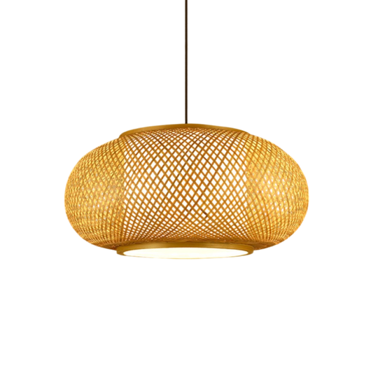 Lumetriq | Bambus-Pendelleuchte im Vintage-Stil 0