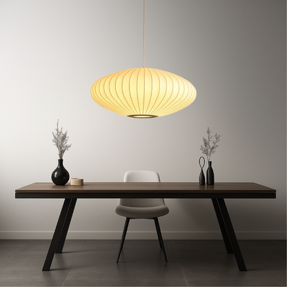 Luminth | Moderne Seiden-Pendelleuchte im italienischen Stil 4