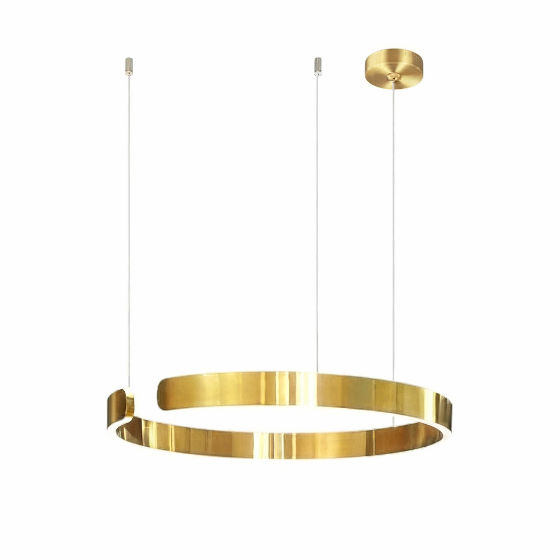 Lumoraq | Minimalistische Ästhetik Ring Pendelleuchte 8