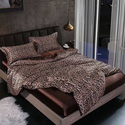 LuxeGlow – Satin-Bettwäscheset mit Baumwollgefühl 11