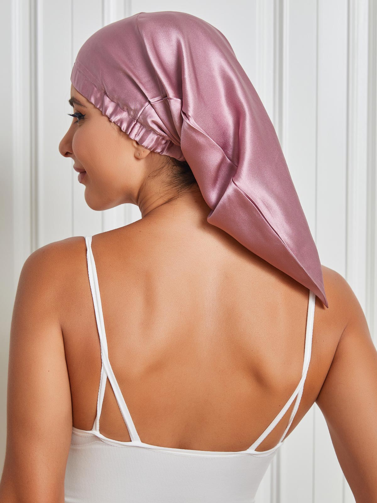 LuxeRest – Seiden-Schlafmütze für zeitlose Eleganz 0