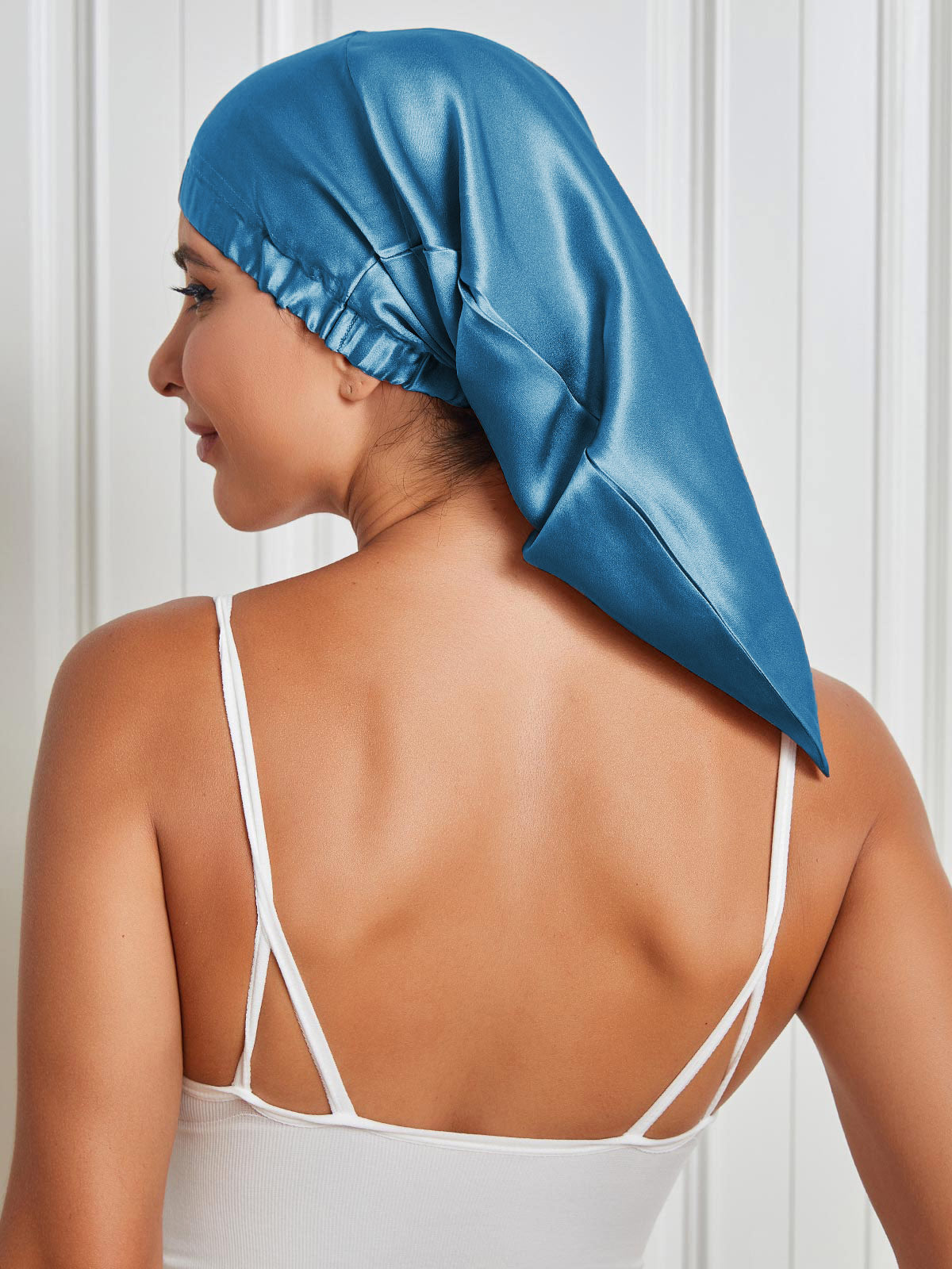 LuxeRest – Seiden-Schlafmütze für zeitlose Eleganz 4