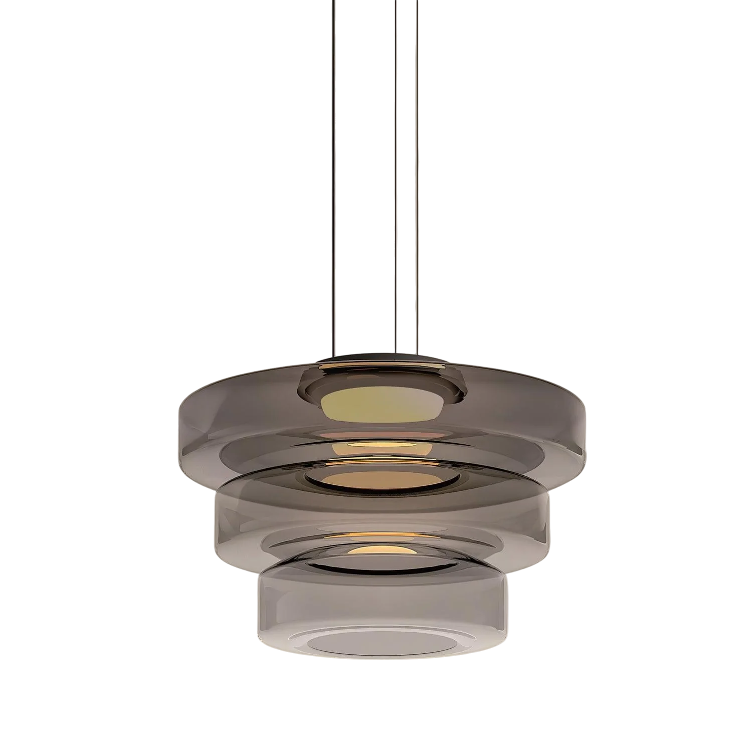Luxelle | Dänisch inspirierte Bauhaus-Hängelampe aus Glas 0