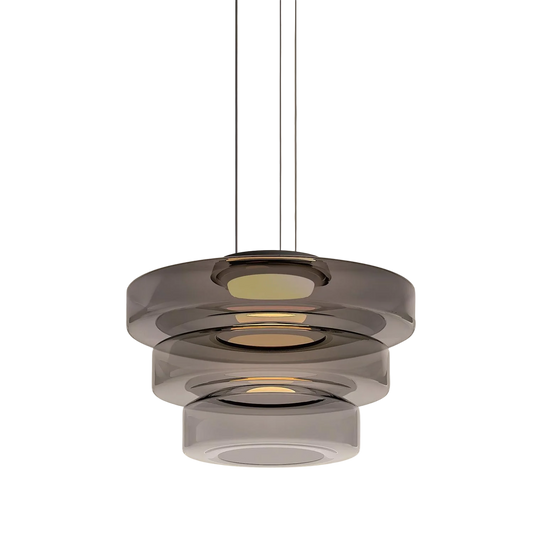 Luxelle | Dänisch inspirierte Bauhaus-Hängelampe aus Glas 0