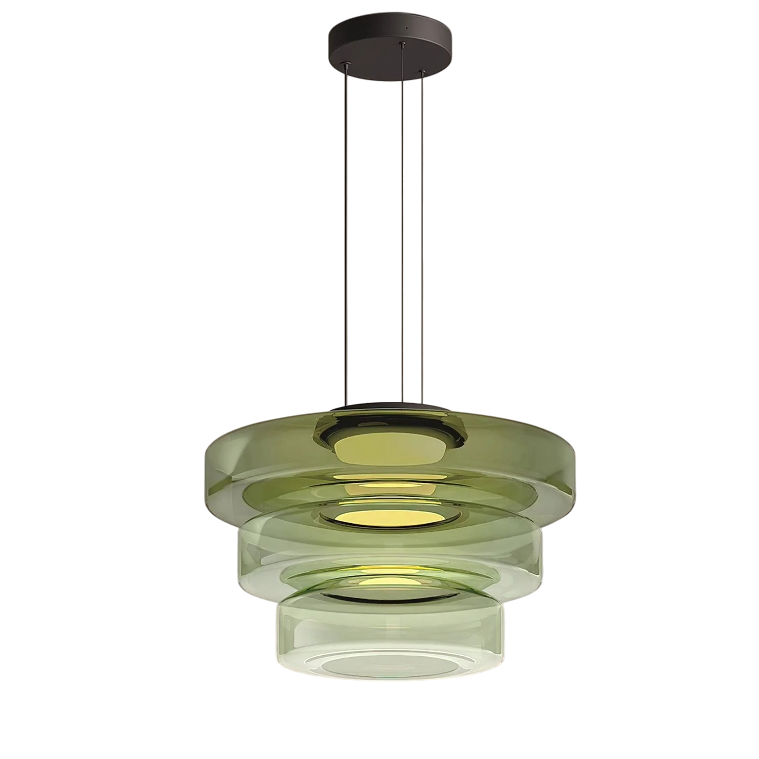 Luxelle | Dänisch inspirierte Bauhaus-Hängelampe aus Glas 9