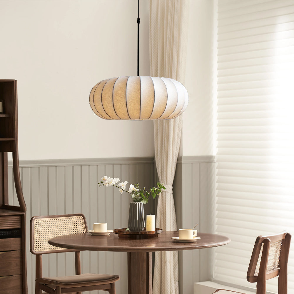 Luxona | Moderne Eleganz Seiden-Hängelampe 8