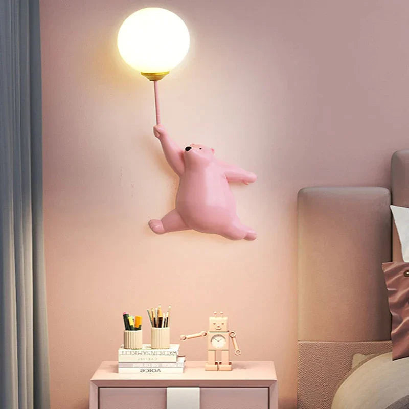 MagicBeam Wandlampe Kinderzimmer mit Cartoon-Motiven – Wandleuchte Innen für sanftes Licht und gemütliche Atmosphäre 0