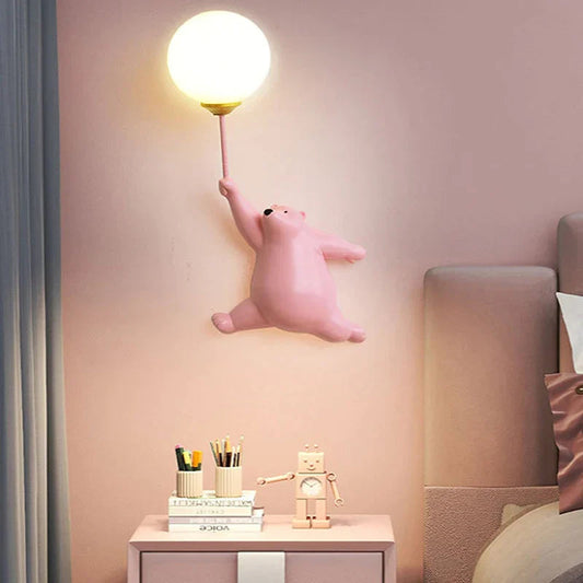 MagicBeam Wandlampe Kinderzimmer mit Cartoon-Motiven – Wandleuchte Innen für sanftes Licht und gemütliche Atmosphäre 0